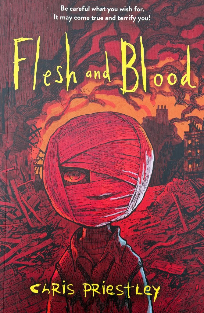 'Flesh and Blood' written by Chris Priestley published by Union Square